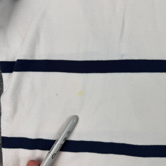 U.S Polo Assn. Men's M Rugby Polo Striped Long Sleeve Crest Embroidered *Read - Picture 7 of 16